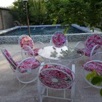 تاب باغی/میز و صندلی/آبنما/گلدان سفالی|خدمات باغبانی و درختکاری|سنندج, |دیوار