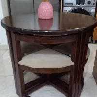 میز و صندلی ناهار خوری ۴ نفره کاملا سالم کوچصفهان