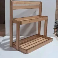 استند پاسماوری جای ادویه نظم دهنده شلف چوبی
