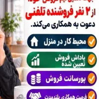 جذب نیرو فروش حضوری و تلفنی لوازم یدکی
