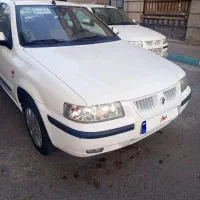 سمند LX مدل ۱۳۹۳ سفید کم کارکرد بیرنگ