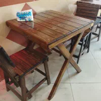 میز و صندلی دو و چهار نفره غذا خوری|میز و صندلی غذاخوری|قائن, |دیوار