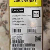 لپ تاپ لنوو اکبند ram12 core i5  512ssd|رایانه همراه|تهران, فلاح|دیوار