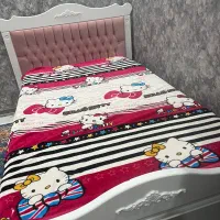 تخت نوجوان لمسه دار مدل کوئین.عرض ۱۲۰