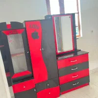 نیم ست کمد و آینه و کشو