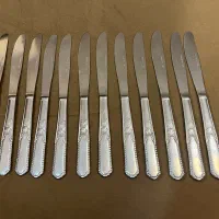 دو دست کارد میوه خوری استیل