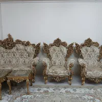 مبل سلطنتی ۹ نفره جلو مبلی|مبلمان خانگی و میز عسلی|سنندج, |دیوار