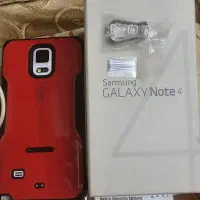 گوشی سامسونگNote4 دارای قلم نوری با قاب و تجهیزات