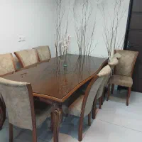 فروش میز ناهار خوری ۸نفره در حدنو
