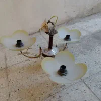 یک جفت لوستر طرح گل