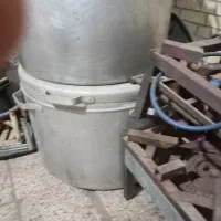 دیگ و شعله گاز