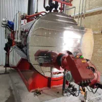 دیگ بخار با تجهیزات جانبی 0909