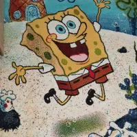 فرش اتاق کودک باب اسفنجی|فرش|تهران, علی‌آباد|دیوار