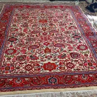 یک تخته فرش 6متری نقش چهار چنگ کسب شهرستان ملایر