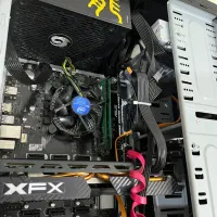 فروش کیس سالم ، RX 580 ، مناسب کار و گیم|رایانه رومیزی|برازجان, |دیوار