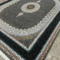 فرش افشان مشکی طلا کوب|فرش|قروه, |دیوار