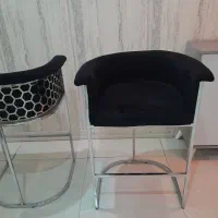 دوعدد صندلی اپن استیل سالم استفاده نشده زیاد فروشی|صندلی و نیمکت|فردیس, نگارستان|دیوار