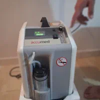 دستگاه اکسیژن ساز اکیومد ۵ لیتری|آرایشی، بهداشتی، درمانی|محمدیه-قزوین, |دیوار