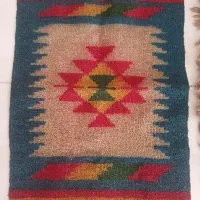 گلیم و پادری دستباف پشمی رنگ غیرطبیعی|گلیم، جاجیم، گبه|کرج, کوی امامیه|دیوار