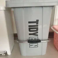 سطلهای پدالی نو (سفید،طوسی)