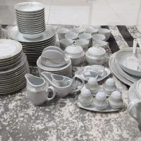 سرویس چینی ۱۸ نفره|ظروف سرو و پذیرایی|کهریزک, |دیوار