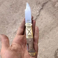 چاقو دستساز قدیمی زنجانی|کوهنوردی و کمپینگ|سیرجان, |دیوار