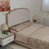 سرویس خواب سفید طلایی نو|تخت و سرویس خواب|شاهینشهر, خانه کارگر|دیوار