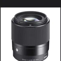 لنز 30f1.4 sigma مانت سونی نو