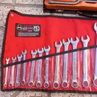 جعبه بکس 24 پارچه آچار12 عددی انبر قفلی کلاغی|ابزارآلات|مشهد, شهید معقول|دیوار