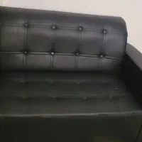 مبل دو نفره طرح چرم مناسب برای خانه اتاق گیم ودفتر