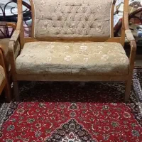 مبل ۷نفره چوب نراد|مبلمان خانگی و میز عسلی|رشت, کوی غلام نیا|دیوار