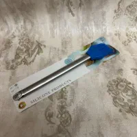 فرچه سیلیکونی دسته استیل برس کاربردی آشپزخانه