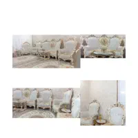 مبل سلطنتی و میز تلویزیون