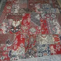 قالی دستبافت مدل چند تیکه