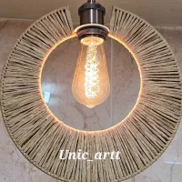 لوستر رافیا|لوستر و چراغ آویز|تهران, آذربایجان|دیوار