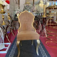 صندلی دست دوم فلزی مکث مدل اهورا/تالارورستوران