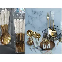 سرویس قاشق چنگال ماربل سرامیکی