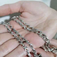 دستبند و زنجیر نقره