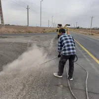 اجاره کمپرسور پیکور بادی تخریب برش بتن سنگ آسفالت|خدمات پیشه و مهارت|قم, شهرک قدس|دیوار