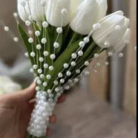 دسته گل عروس مصنوعی