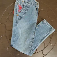 شلوار لی بچه گانه|کفش و لباس بچه|آباده, |دیوار