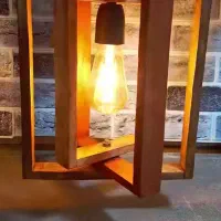 لوستر چوبی خیلی شیک و ارزون