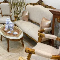 سرویس مبلمان ««فرانسوی »»|مبلمان خانگی و میز عسلی|تهران, یافتآباد|دیوار
