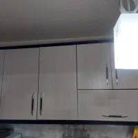 کابینت ام دی اف سالم و تمیز،هود سالم ،سینک|کتابخانه، شلف، قفسه‌های دیواری|قزوین, |دیوار