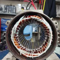 تعمیرگاه و سیم پیچی انواع موتور تک فاز و سه فاز