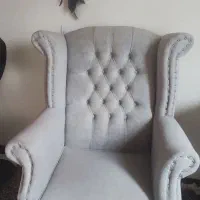 مبل راحتی چستر ۷ نفره سورمهای طوسی|مبلمان خانگی و میز عسلی|پردیس, فاز ۱۱|دیوار