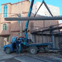 جرثقیل 2.5تن نیسانی تا ارتفاع 11متر|خدمات حمل و نقل|اردبیل, |دیوار