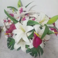 سبدگل مصنوعی خارجی|گل مصنوعی|محمدیه-قزوین, |دیوار