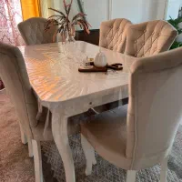 میزناهارخوری 5نفره سالم وتمیز|میز و صندلی غذاخوری|آستارا, |دیوار