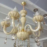 آویز کریستالی شیک|لوستر و چراغ آویز|قم, زنبیل آباد|دیوار